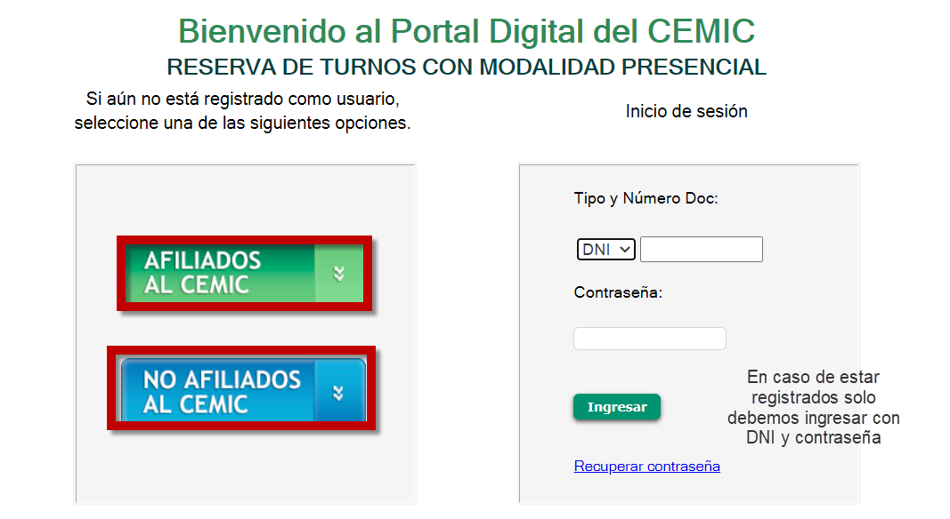 CEMIC Turnos y Teléfonos Actualizado 2025