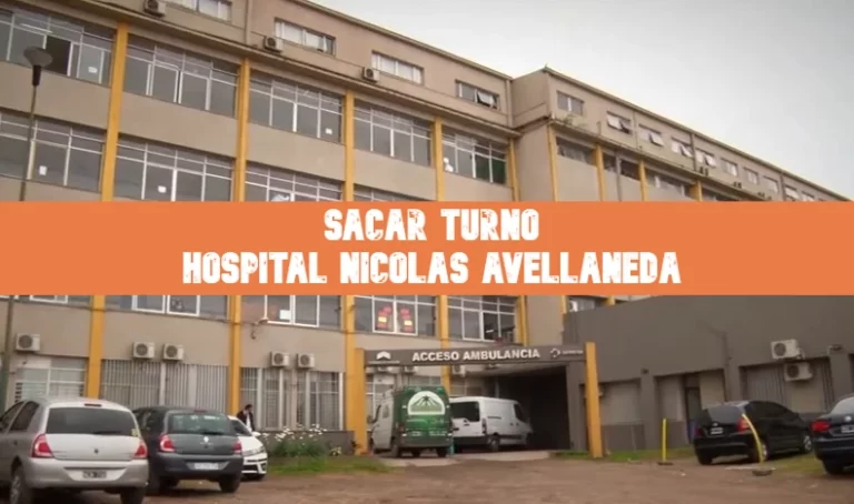 Cómo solicitar turnos en el Hospital Nicolás Avellaneda