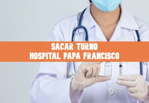 Cómo pedir tu turno en el Hospital Papa Francisco