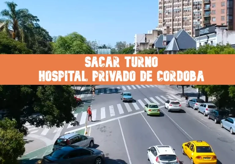 Cómo pedir tu turno en el Hospital Privado de Córdoba