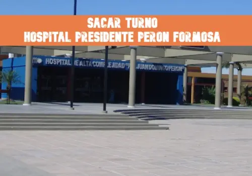 Como sacar turno en el Hospital Presidente Perón Formosa