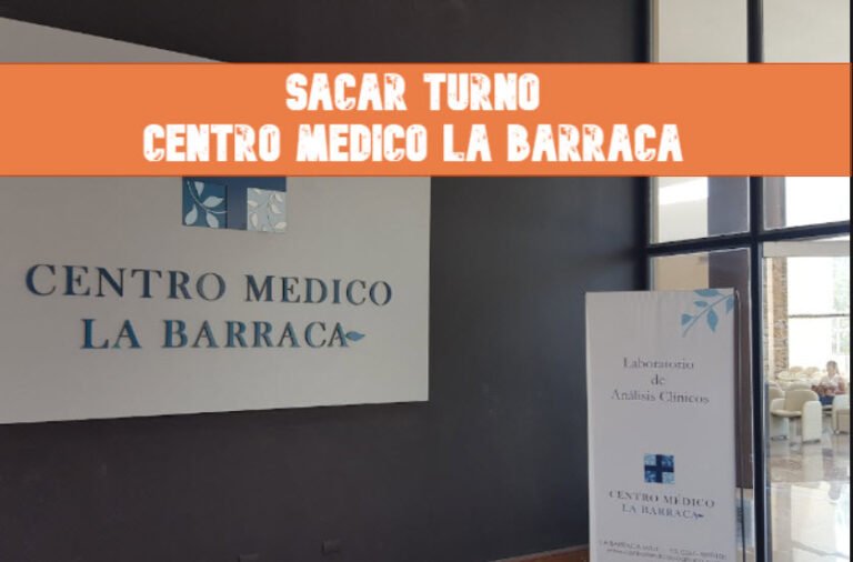 Sacar turno Centro Médico La Barraca