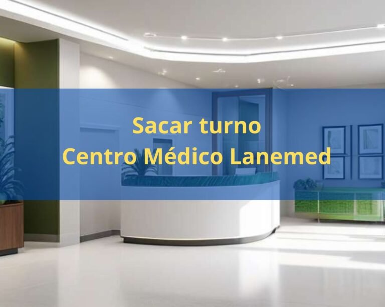 Sacar turno Centro Médico Lanemed